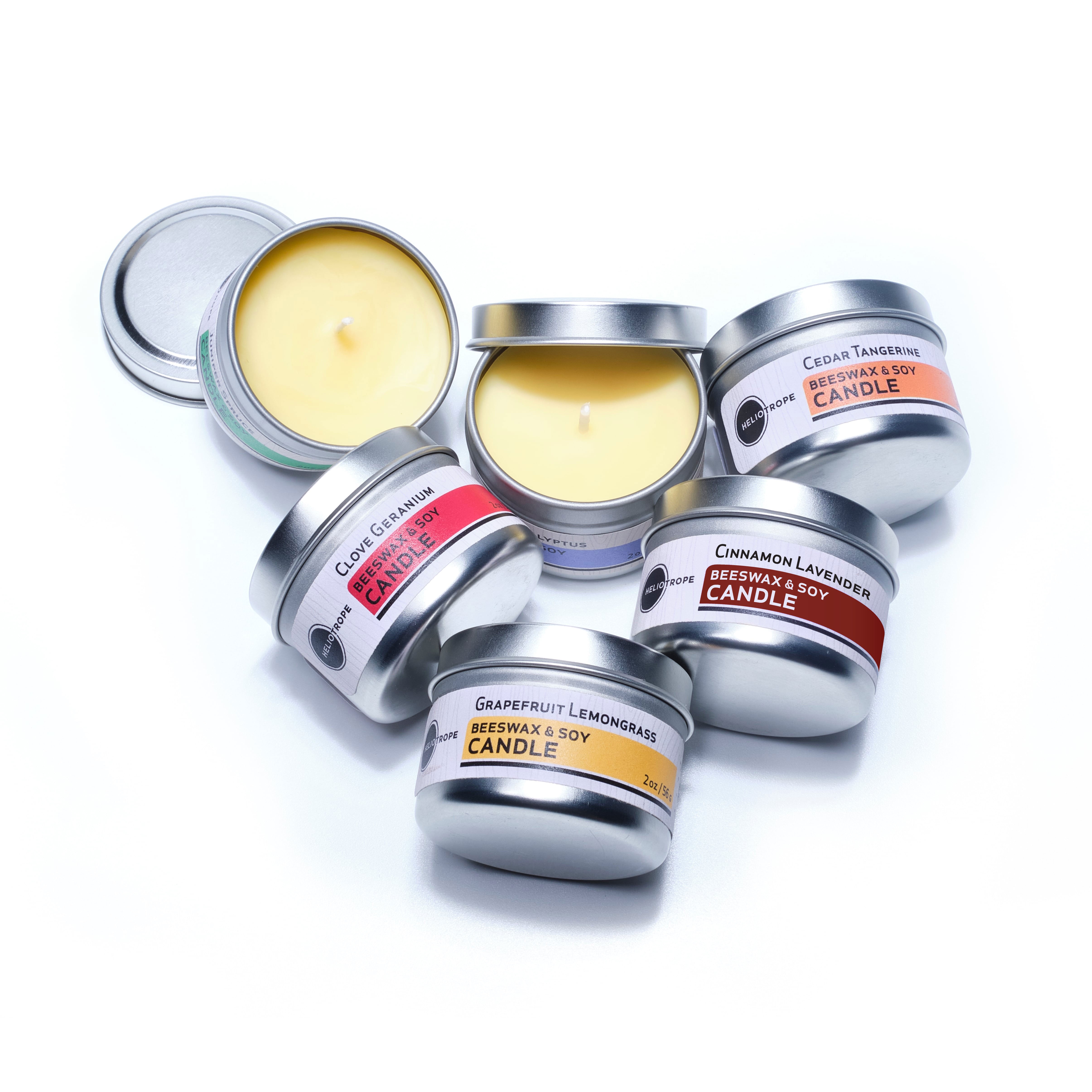 Artisan Beeswax Soy Candles - Handcrafted Travel Candles from Northern California - Rosetta Creative Boutique